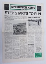 STEYR-PUCH REVIEW NEWSPAPER