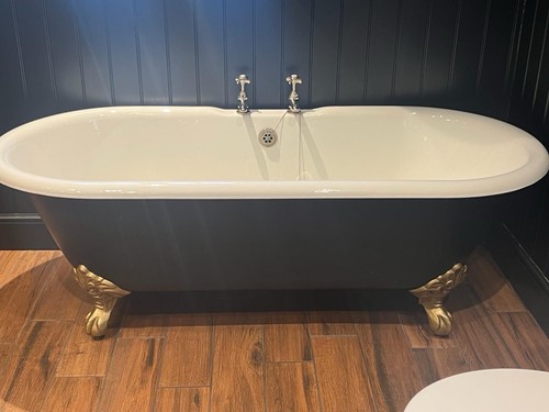 Free standing cast iron - iron, bath