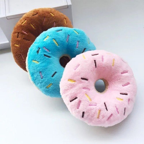 Soft dog donuts plush - dog, pet
