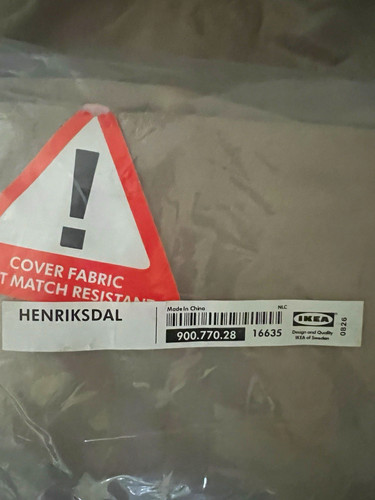 Ikea henriksdal beige - henriksdal, faux