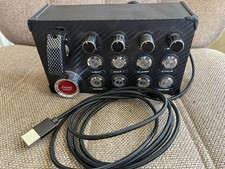 Fly Sim Button Box For Sim Racing Truck Sims Flight Simulator USB Pc