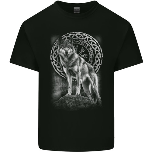 Nordic wolf viking mens light - wolf,