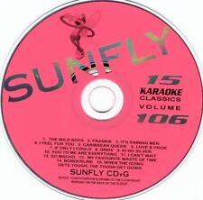 SUNFLY ESSENTIAL KARAOKE DISC FOR SALE GENUINE ,USED IN GOOD CONDITION NOT 106