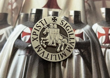 Knights Templar Seal Enamel