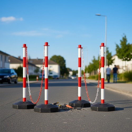 6pcs safety barrier security - 4/6pcs,