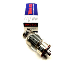 6550   NOS  Tungsol  Valve