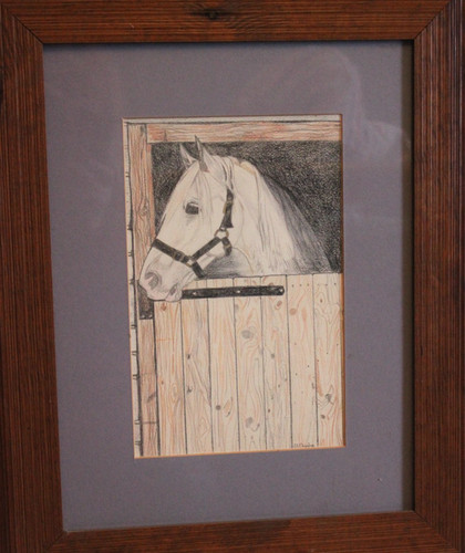Original art work horse
