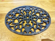 Cast Iron Oval Trivet 23cm x