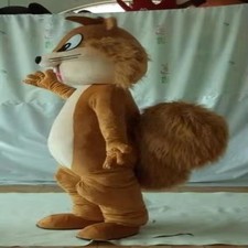 Cartoon Squirrel Mascot
