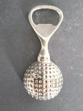 Vintage Silver Tone Golf Ball
