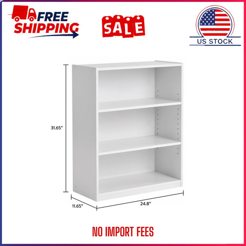 Mainstays shelf bookcase - mainstays, 3-shelf