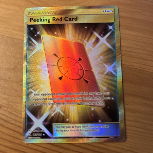 Pokémon tcg peeking red - tcg,