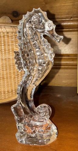 Vtg waterford crystal seahorse - vtg,
