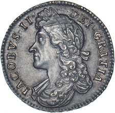 1688 Halfcrown - James II