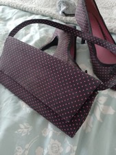 ladies matching shoes and handbag