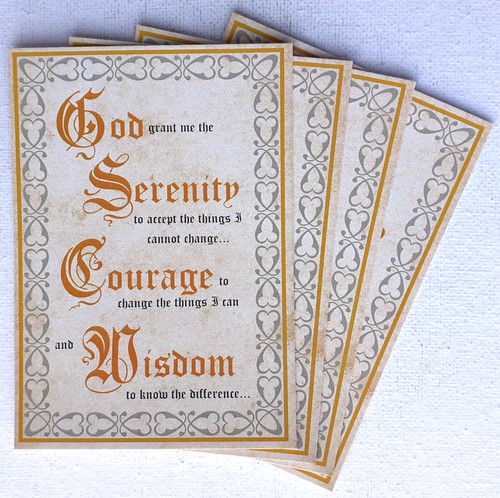 Serenity prayer god - prayer,