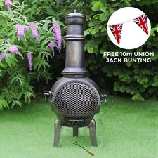 Cast iron chiminea - iron,