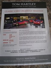 TOM HARTLEY CLASSIC CARS