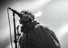 Liam Gallagher Great Live BW