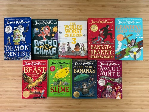 David walliams book bundle - david,