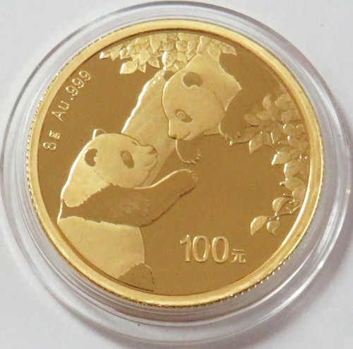 2023 gold china panda 100 - 2023,