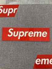 Supreme SS23 Cut/ Peel Box Logo Sticker Rare
