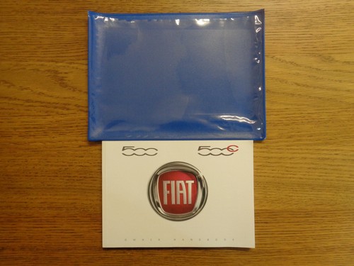 Fiat 500 500c owners handbook - fiat, 500/500c