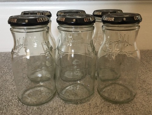 Empty glass jars ex 350g - glass,