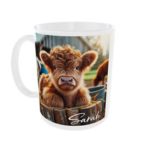 Personalised Mug Highland Cow