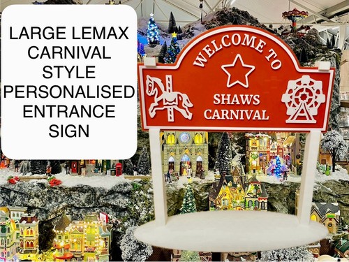 Lemax carnival style - lemax,