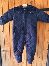 Baby French Connection Snow Suit. Navy. Immaculate Never Worn