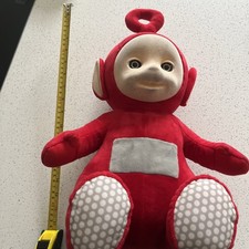 Large Plus Teletubby Po Red Plush Soft Toy  16 Inches 42cm