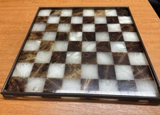 Alabaster Onyx Chess Board