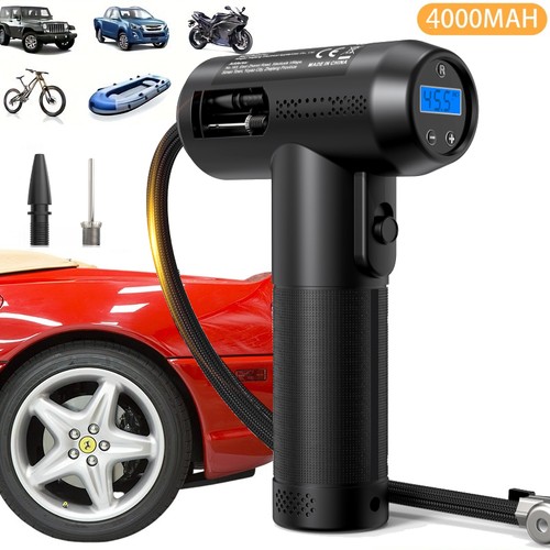 Car tyre inflator - car,