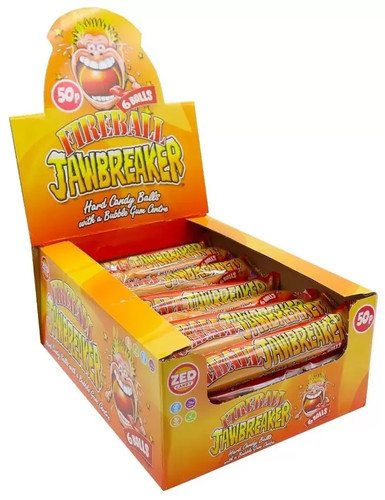 Zed candy fireball jawbreaker - fireball,