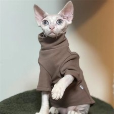 Hairless Cat Sweater Jumpsuit