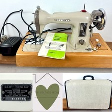 Vintage Brother Deluxe Foreign Sewing Machine Sew Tric Fully Working Heavy 
