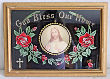 RARE ANTIQUE GOD BLESS OUR