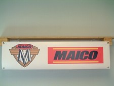 Maico BANNER Workshop Garage Classic MX Trackside banner Magnum MC 125 250 440