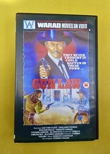 Gun Law - Ex Rental -  Big Box - VHS - Lee Van Cleef - Classic Revenge Western