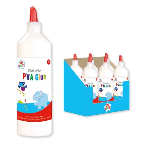 White pva glue childrens craft - glue,
