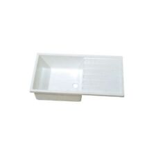 White Plastic sink / drainer