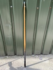 VINTAGE OLD POOL CUE WOODEN WOOD BAR PUB 120cm