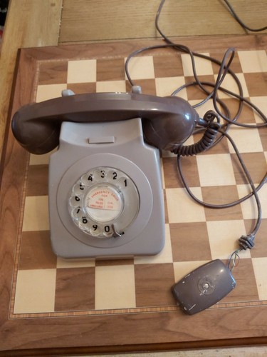 Vintage rotary telephone - vintage,