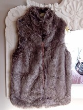 Girls Faux Fur Gillet. Age 11-12
