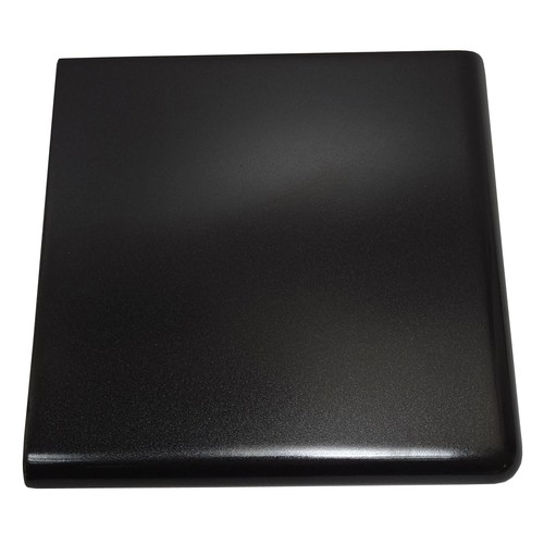 Black basalt fireplace hearth - basalt,