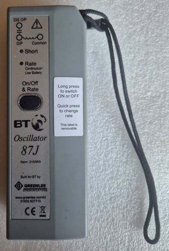Engineers oscillator 87j - bt,