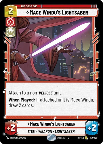 Star wars unlimited mace - star,
