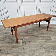 Vintage teak coffee - teak, table