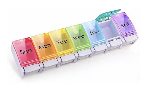 Day large pill - day, holder